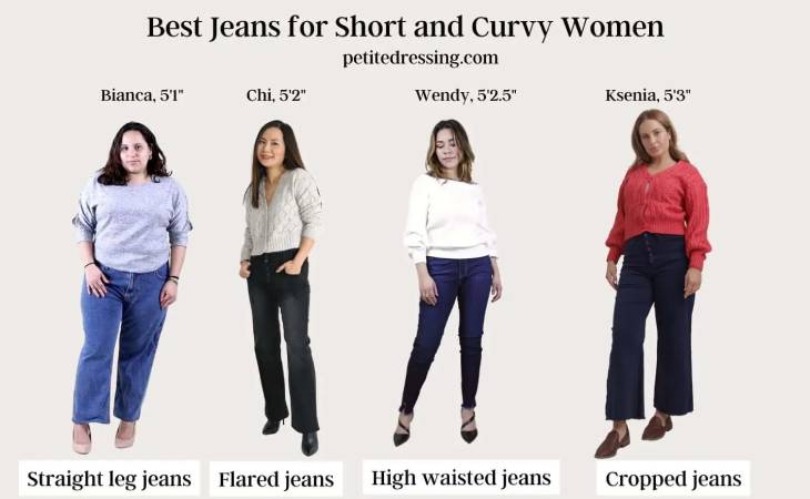 The Jeans Guide for Short and Curvy Women